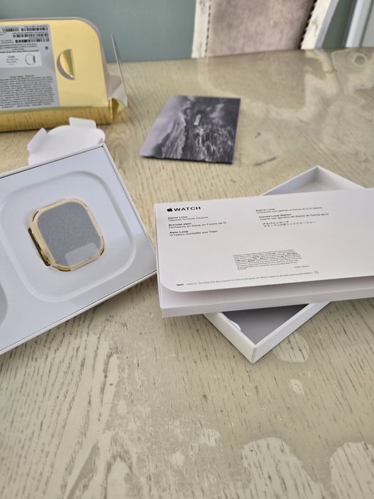 Ultra Titanium Case Gold Alpine Loop 49MM/S