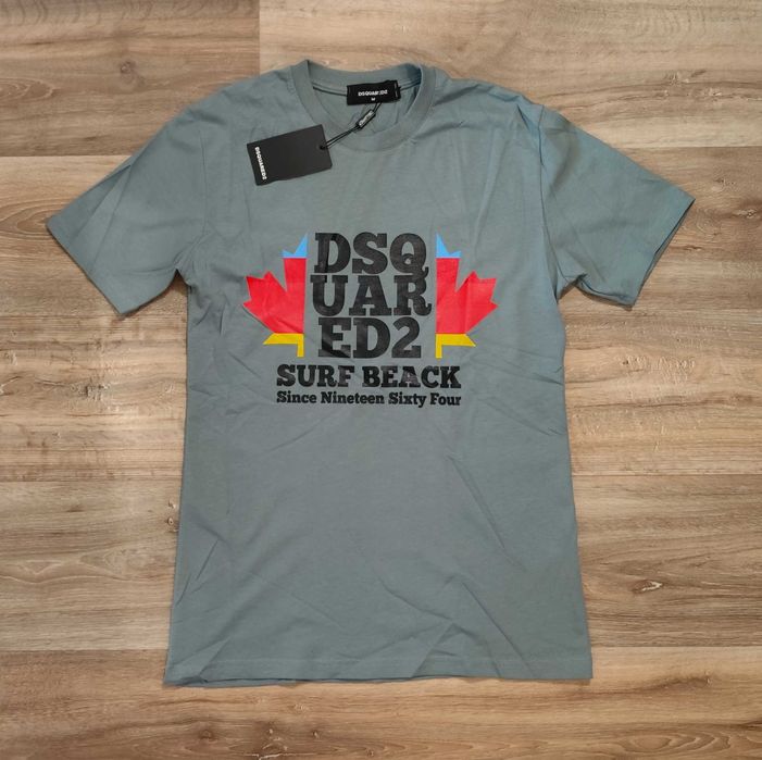 Нова тениска мъжка блуза фланелка Dsquared 2024 памук