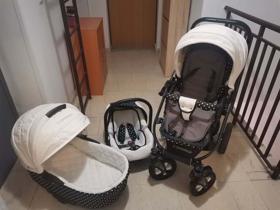 Детска количка 3 в 1 - Camarelo