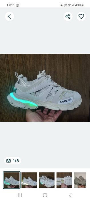 Balenciaga track led