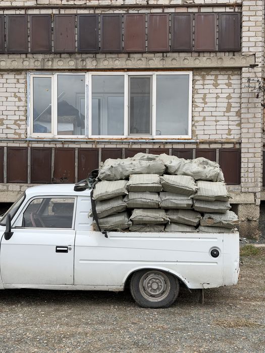 Дрова в мешках сухие