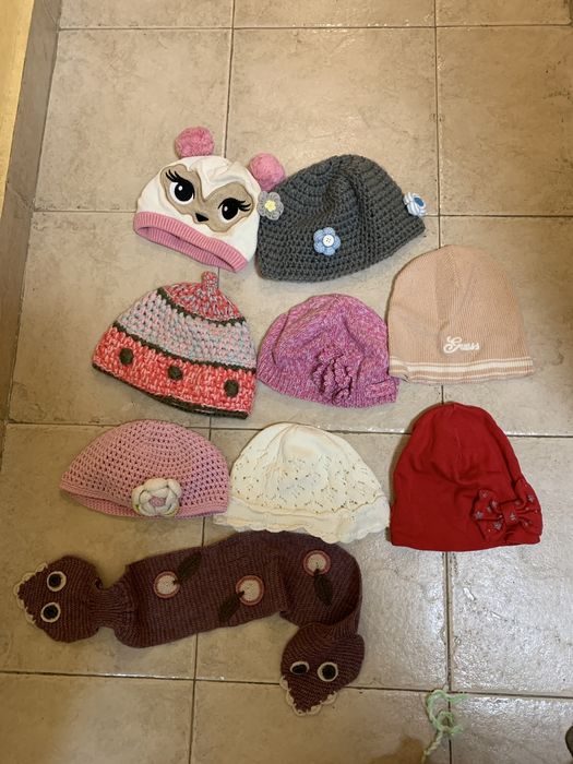 Детски зимни момче момиче шапки и ръкавици