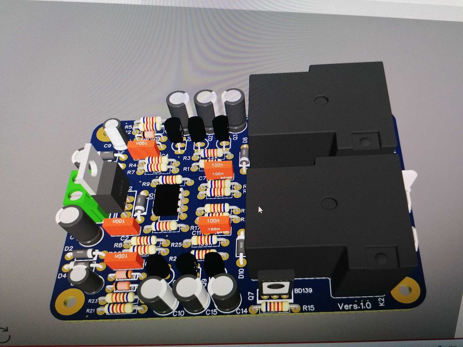 (5)PCB Cablaj protectie DC mono sau stereo pentru boxe