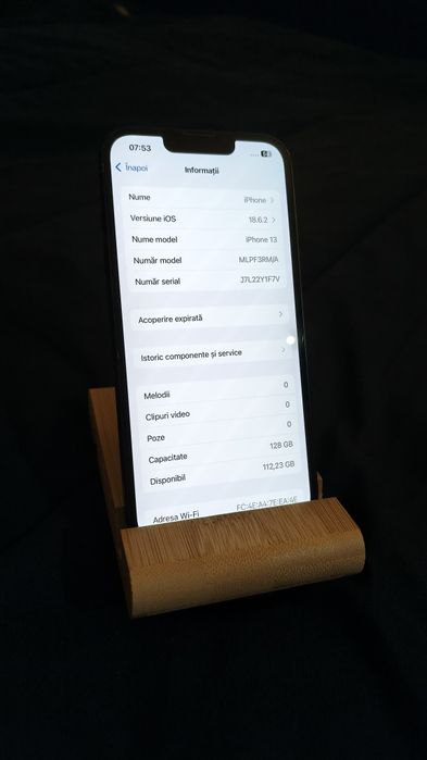 Iphone 13 128GB MidnightBlack Condiție Perfectă