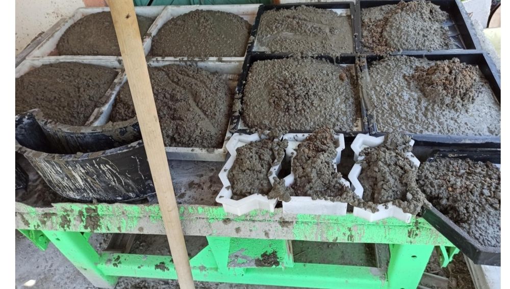 Вибро маса трифазна