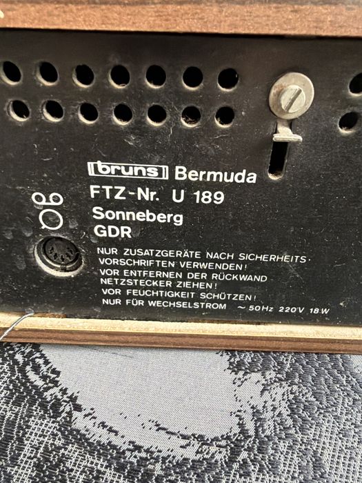 Radio RFT  Bermuda