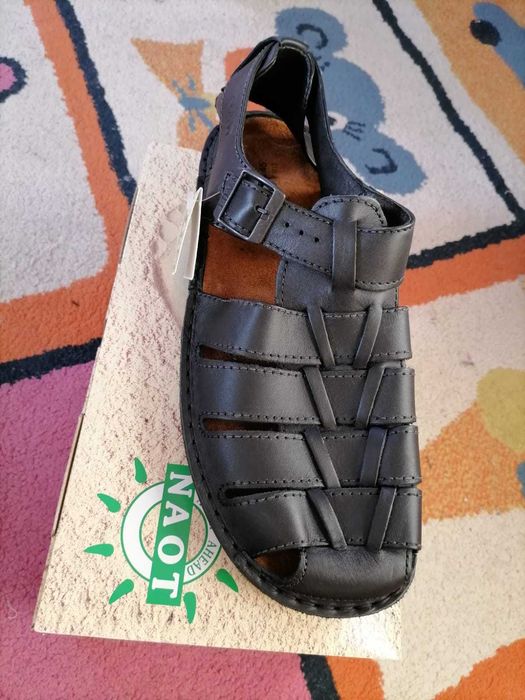 Sandale barbati , piele integral , marca NAOT din Israel , noi
