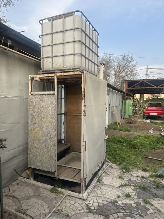 Душ для дачи с Еврокубом