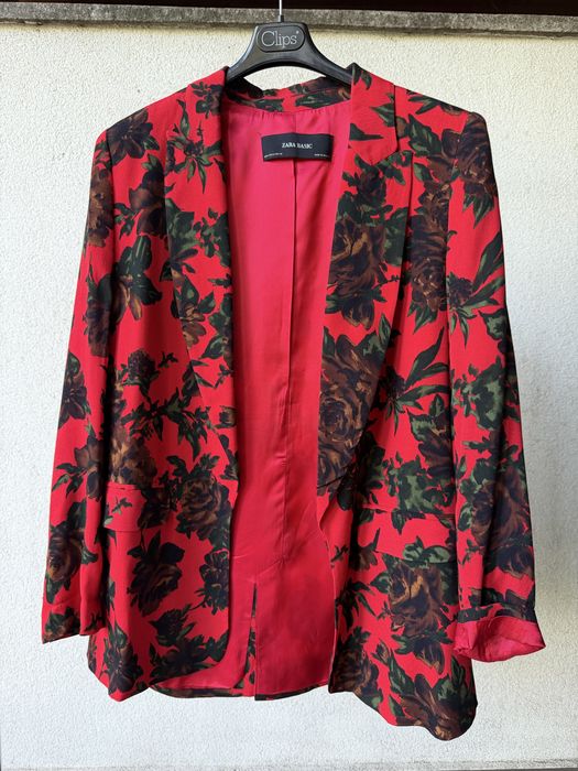 Sacou Zara cu imprimeu floral