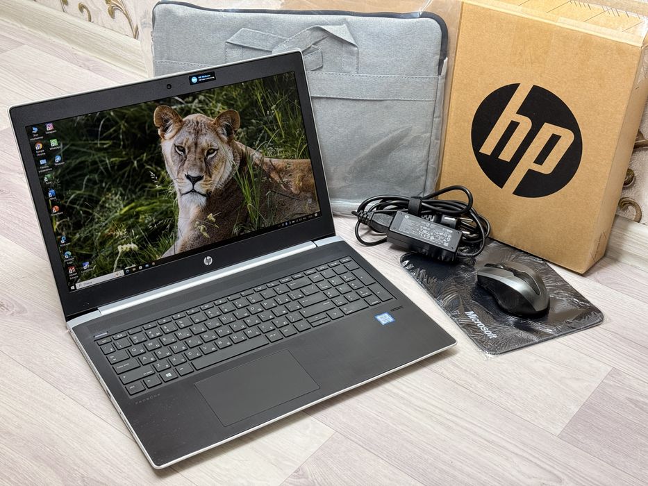 Бизнес ноутбук Hp i5 SSD в полном комплекте с гарантией