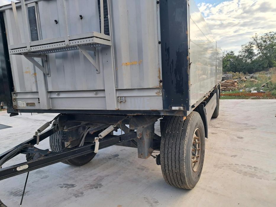 Volvo FM 400 cp cu Hiab(macara) + remorca Krone
