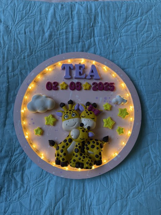 Керамични персонализирани детски лампи