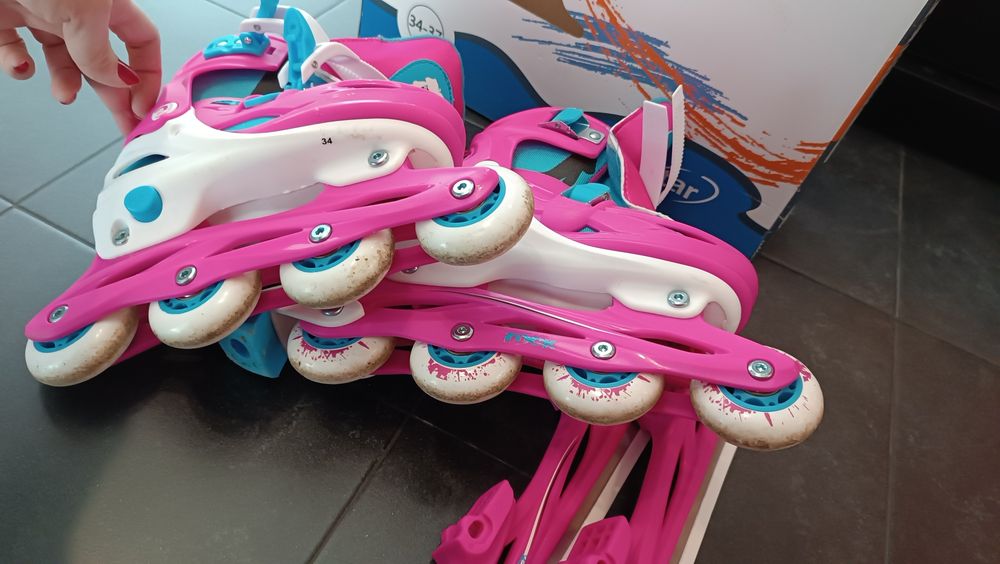 Ролери 3в1,ролкови кънки  с кънки за лед