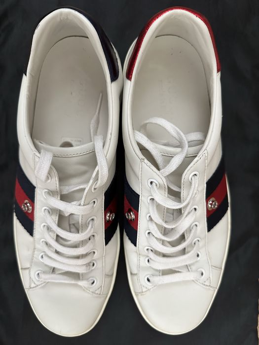 GUCCI оригинални кецове! НОСЕНИ!