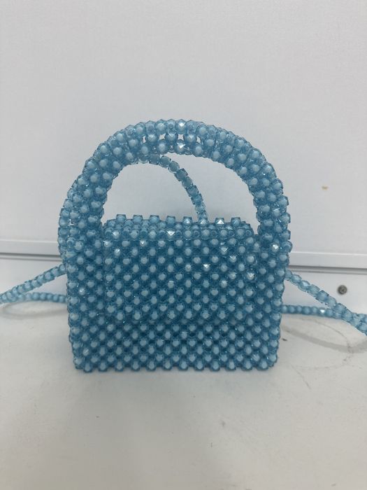 Сумка из бисера новая ручная работа