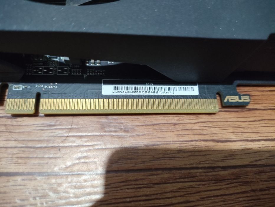 Видеокарта ASUS  RX 470 4GB