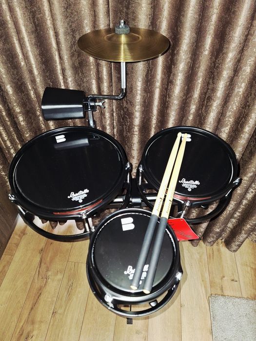 Рототоми + нови стойка/чинел 8"/коубел/палки