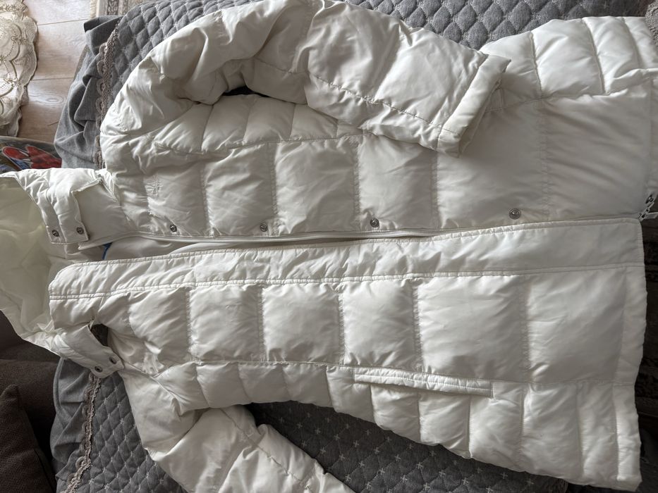 Куртка белая Адидас