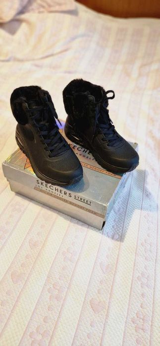 Ghete Skechers Uno Rugged NOI, nepurtate, 38