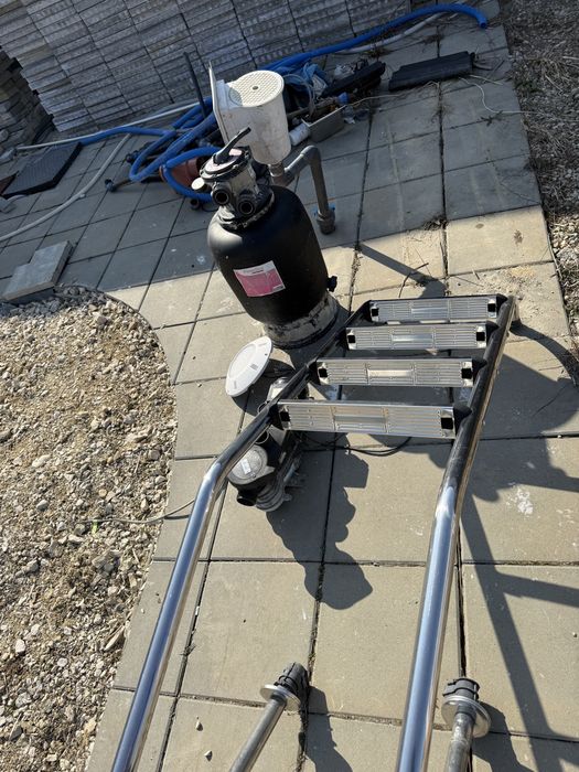 Pompa Hayward piscina  filtru hayward, schimer, scara inox piscina