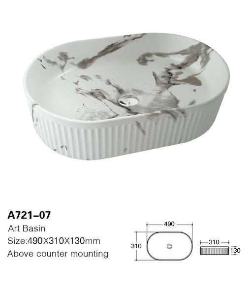 Раковины накладные