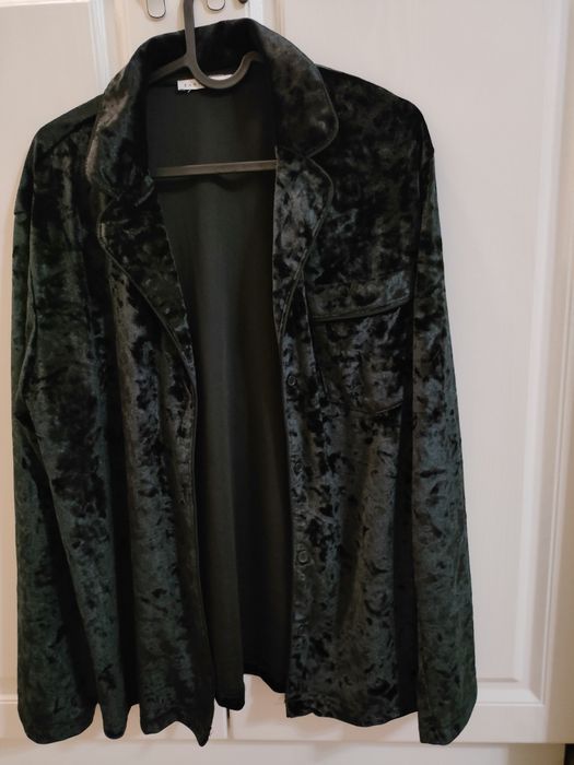 Блейзер женский в пижамном стиле, размер xs