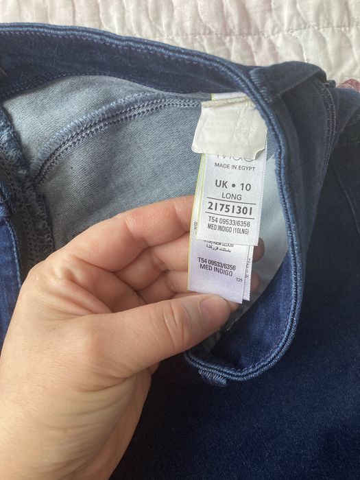 Новые джинсы синий