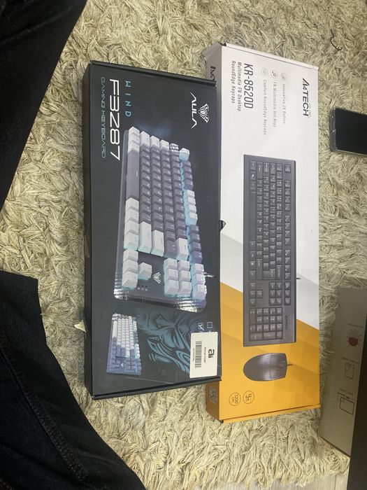 Klaviatura yangi holatda