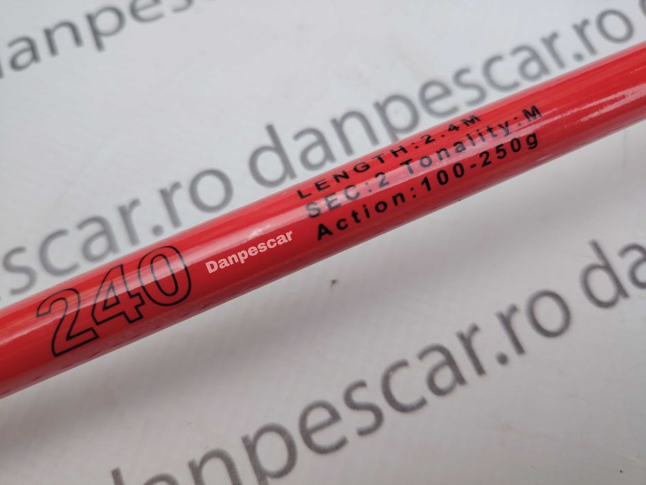 Lanseta EASTSHARK fibra sticla plina 2,40m pescuit la dunare 100-250gr