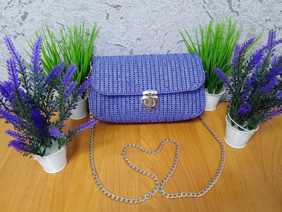 Клатч летний ручной работы