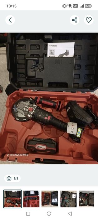 Bormașină Parkside acumulator și incarcator