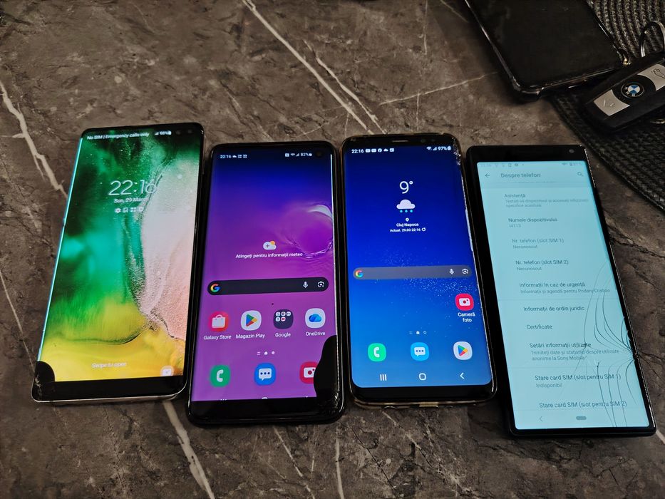 Samsung s8 S10 S10+și Sony