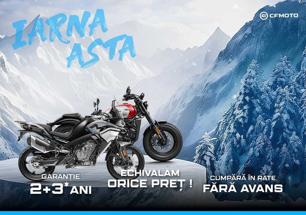 ATV,Motociclete,Scutere Rulate in rate/leasing (CFMOTO,Can-am,Linhai)