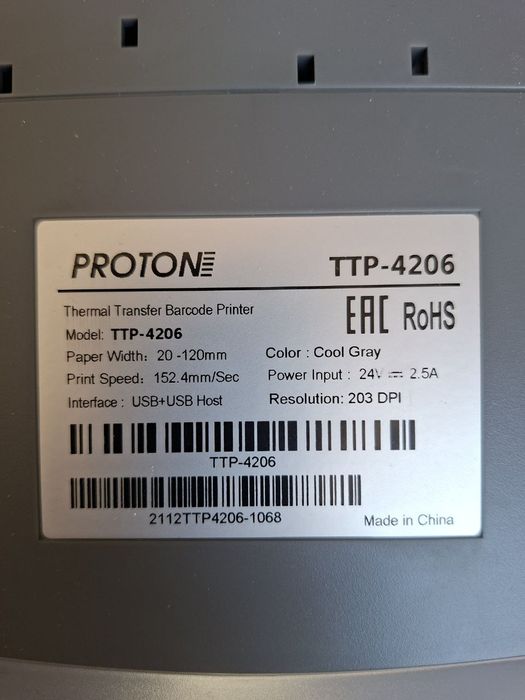 Printer TTR 4206