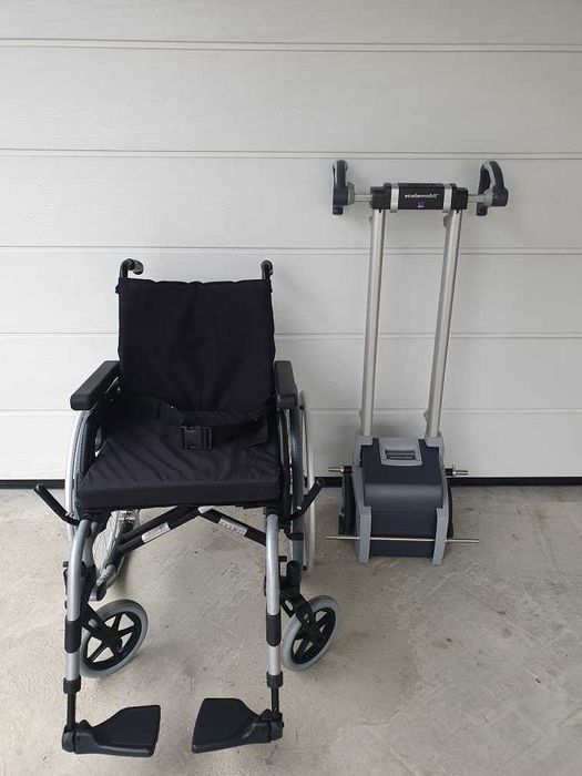 Fotoliu rulant invalizi pentru trepte/ urcator scari pt handicap - Alber Scalamobil S35