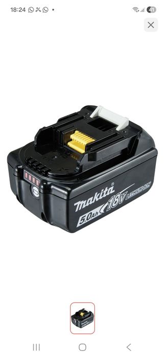 Аккумулятор на шурупаверт МАКИТА