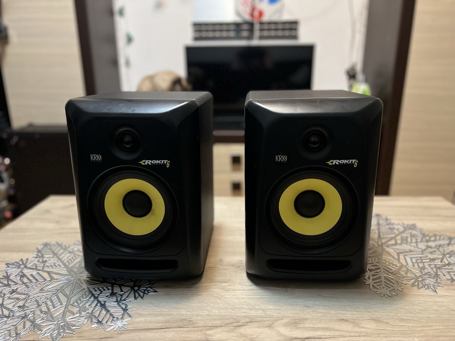Monitoare Studio KRK Rokit 6 Powered G2 DJ (citeste anuntul)