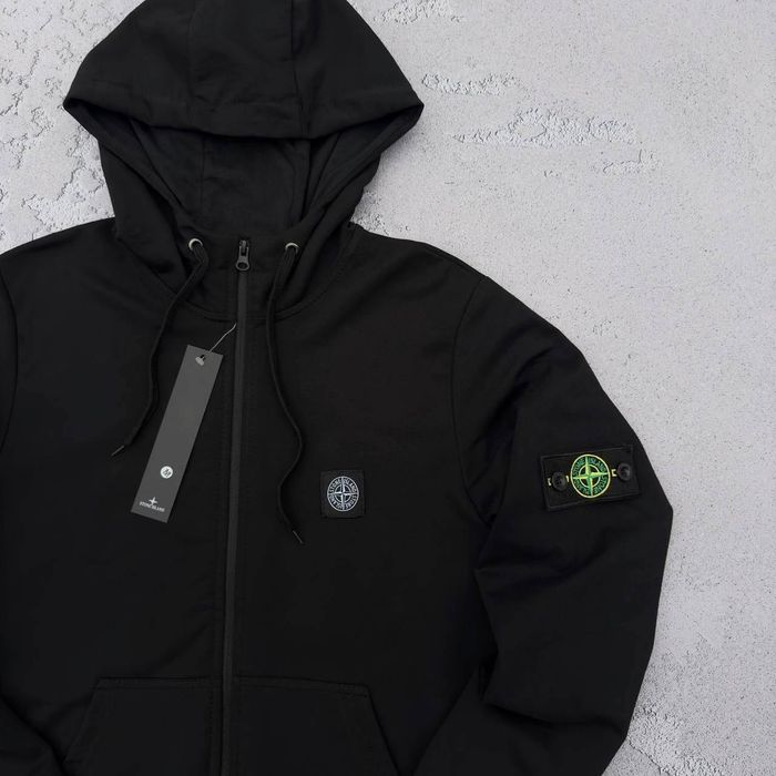Hanorac Stone Island Negru Mărimea L Nou