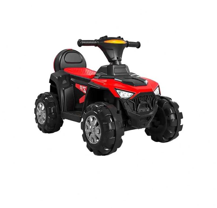 Atv electric copii Nichiduta Race Red 35W cu scaun din piele