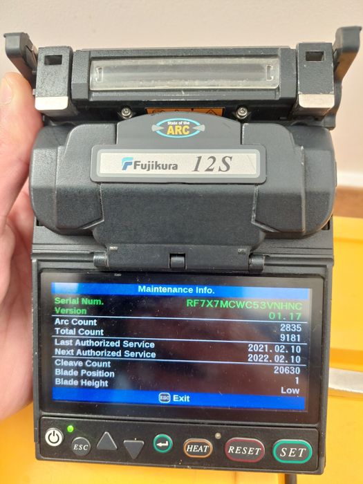 Trusa lipit fibra optica Fujikura 12S