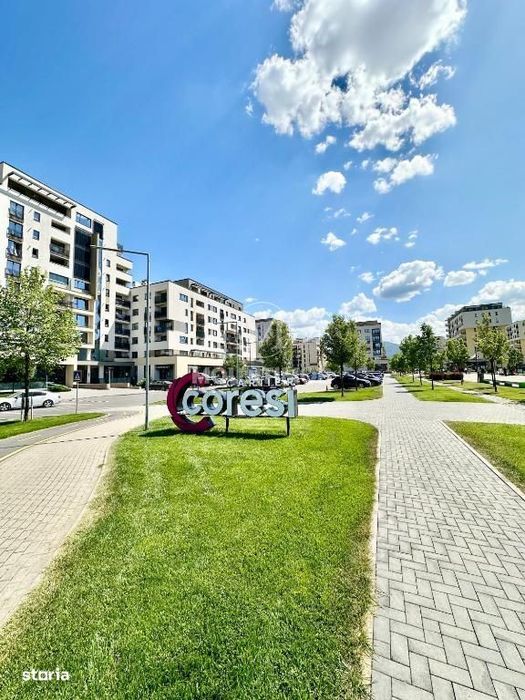 2 camere, Coresi-Kasper, linga pietonala, mobilat/utilat, Parcare+Boxa