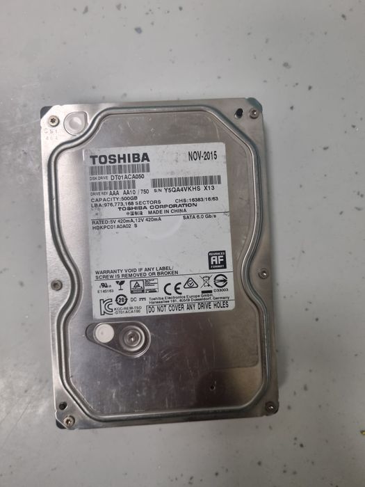 Vand Hard Disk 500 gb