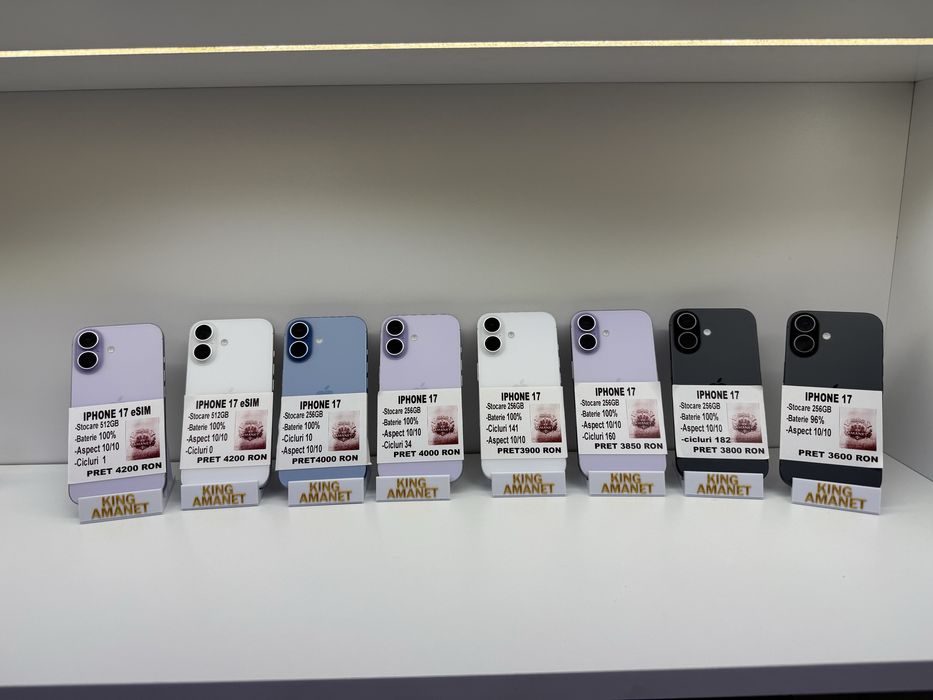 iPhone 17 256GB 512GB Kingamanet
