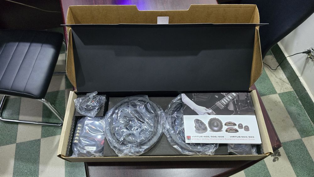 Morel Virtus 602  rsm140w 2х компонентная топовая акустика