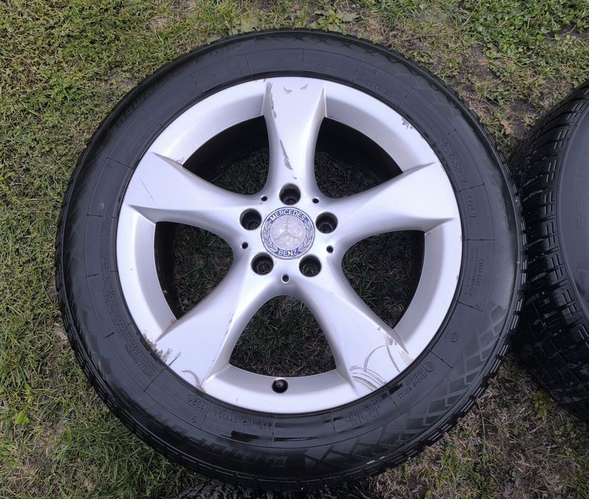 17 цола джанти със зимни гуми за Mercedes Мерцедес