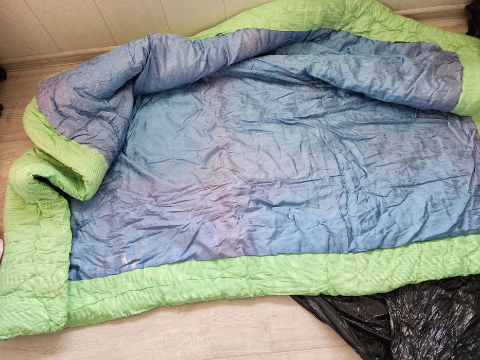 Одеяло ватное, из белой ваты