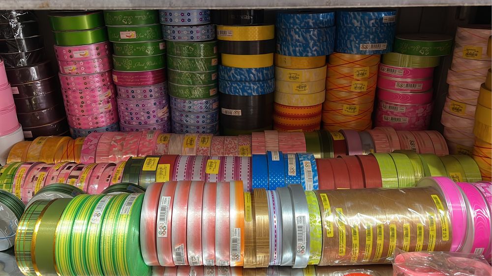 Ленты для букетов и венков