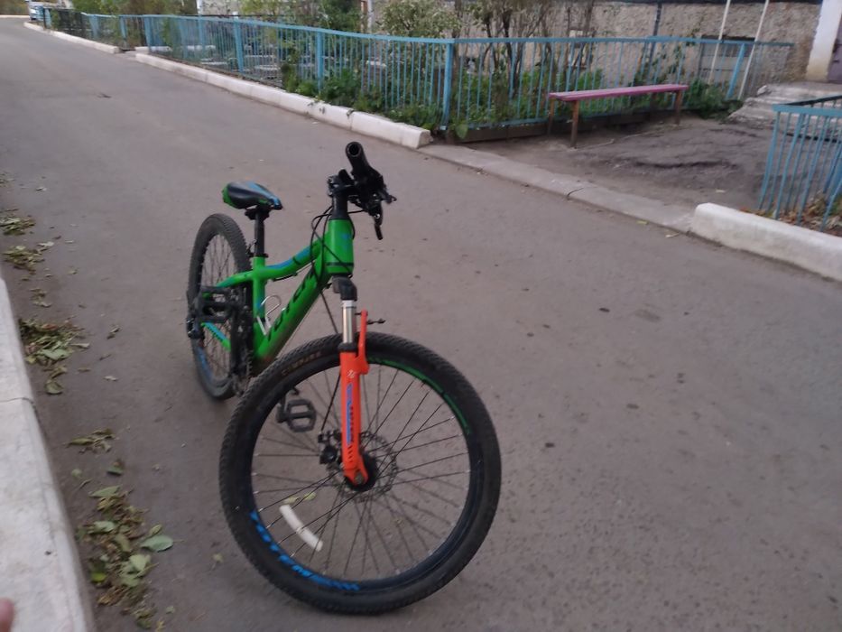 Велосипед тотем зеленый