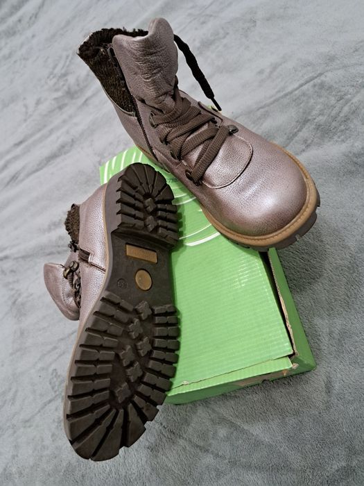 Зимни боти естествена кожа  35 номер