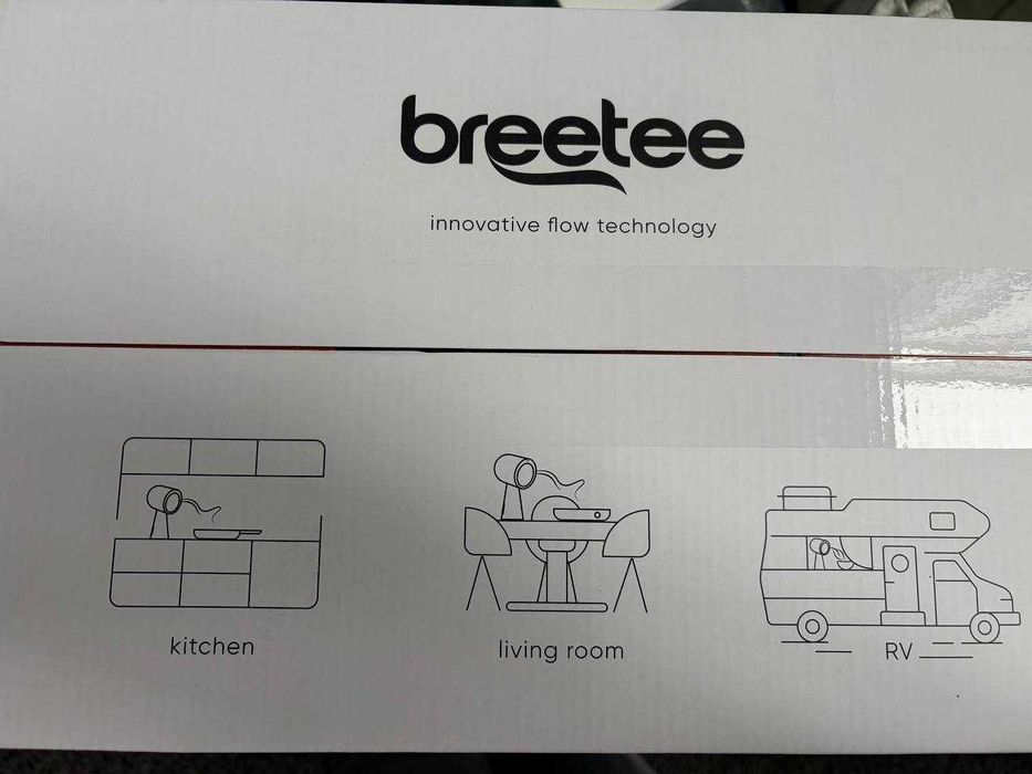 Breetee Portable Range Hood — настольная кухонная вытяжка